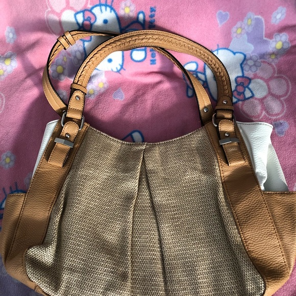 PURSE TWEED AND FAUX LEATHER - Picture 3 of 5